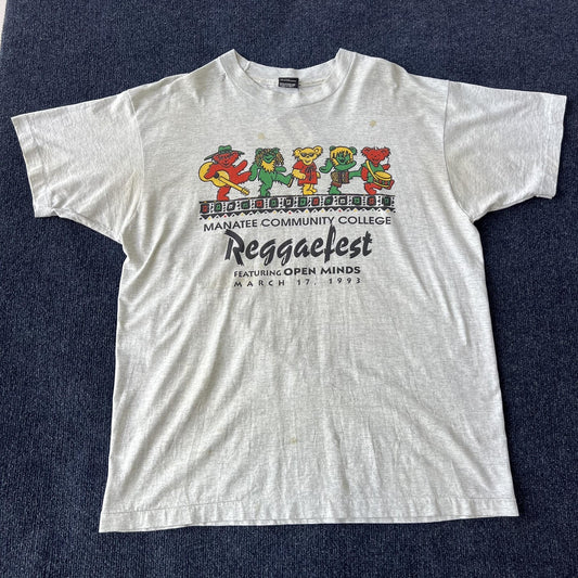 Vintage 1993 Grateful Dead  Reggaefest Tee