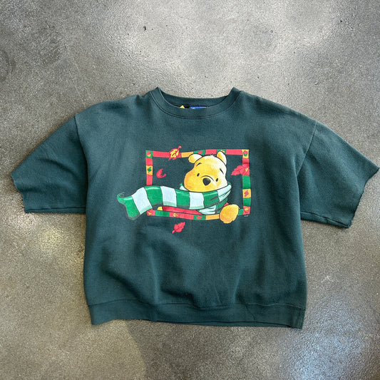 Vintage Winnie The Pooh Short Sleeve Sweatshirt