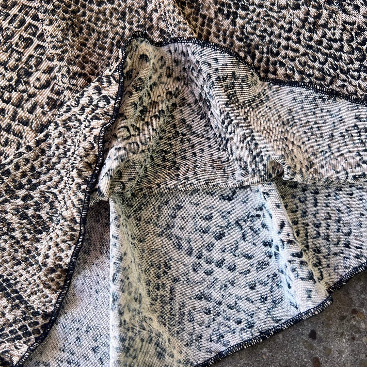 Vintage Snakeskin Skirt