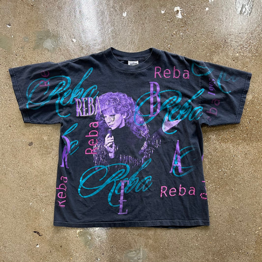 Vintage Reba All Over Print Tee