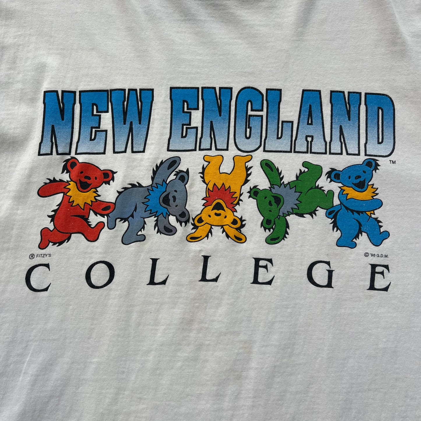 Vintage Grims New England College Tee