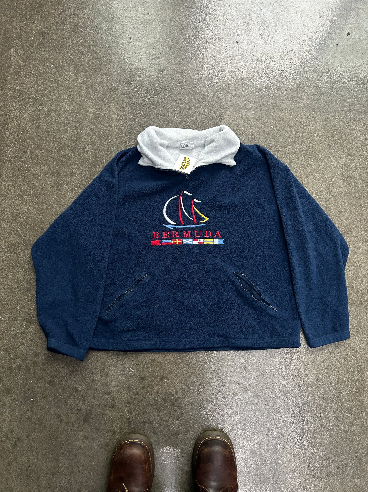 Vintage Bermuda Fleece Quarter Zip