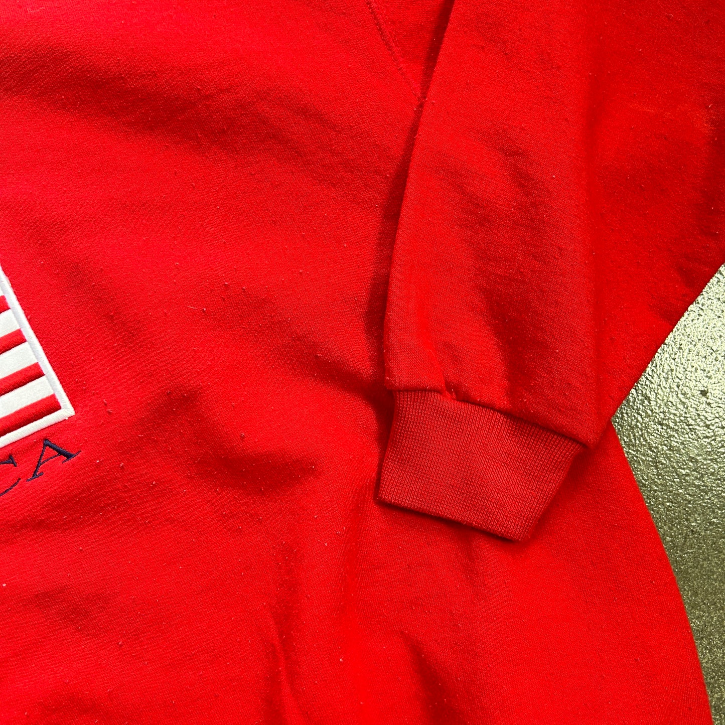 Vintage Sport American Flag Crewneck