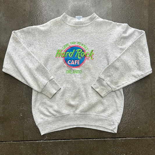 Vintage Save The Planet Hard Rock Crewneck