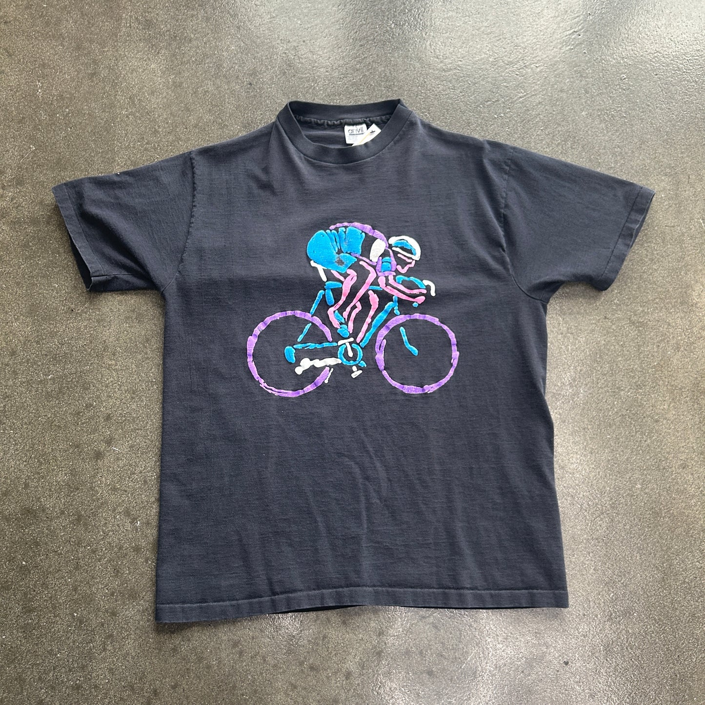 Vintage 90s Biking Tshirt