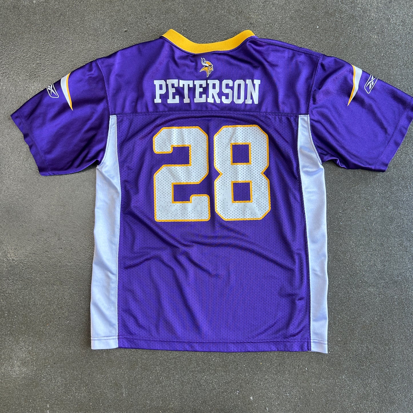 Reebok Y2K Minnesota Vikings Peterson Jersey