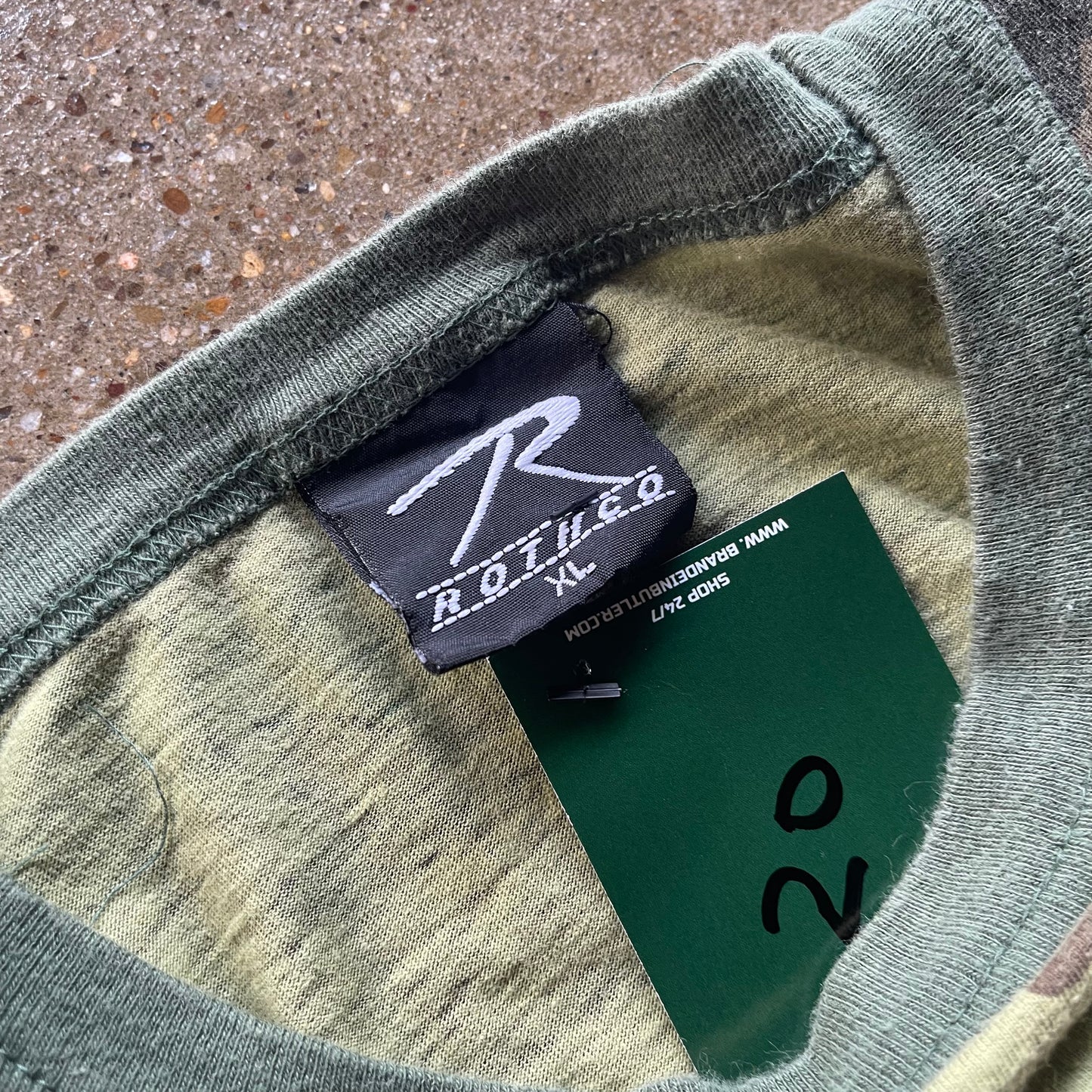 Vintage Roth Co Camo Tee