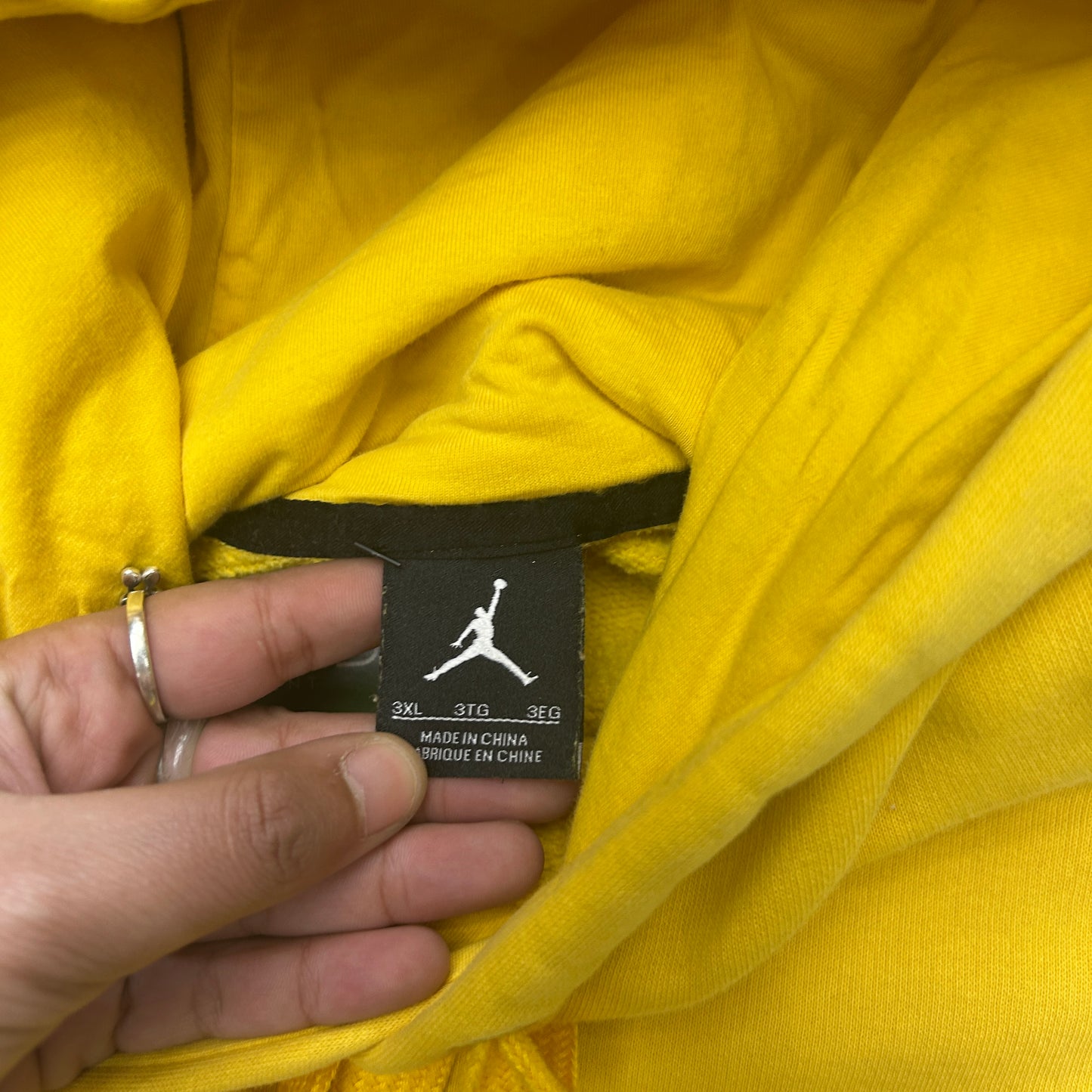 Air Jordan Y2K Retro Yellow Hoodie