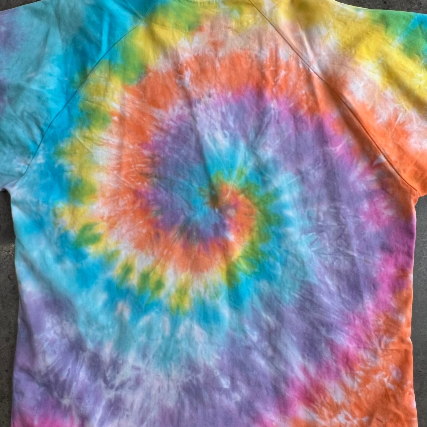 Vintage Russell Athletics Tie Dye Button Up