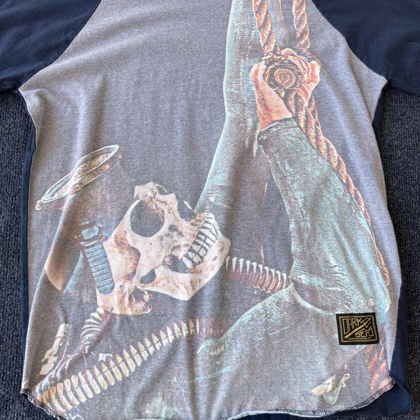 Y2K Nautical Skull Long Sleeve