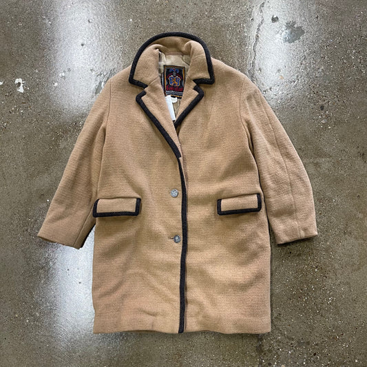 Vintage Goden Coat Trench Coat