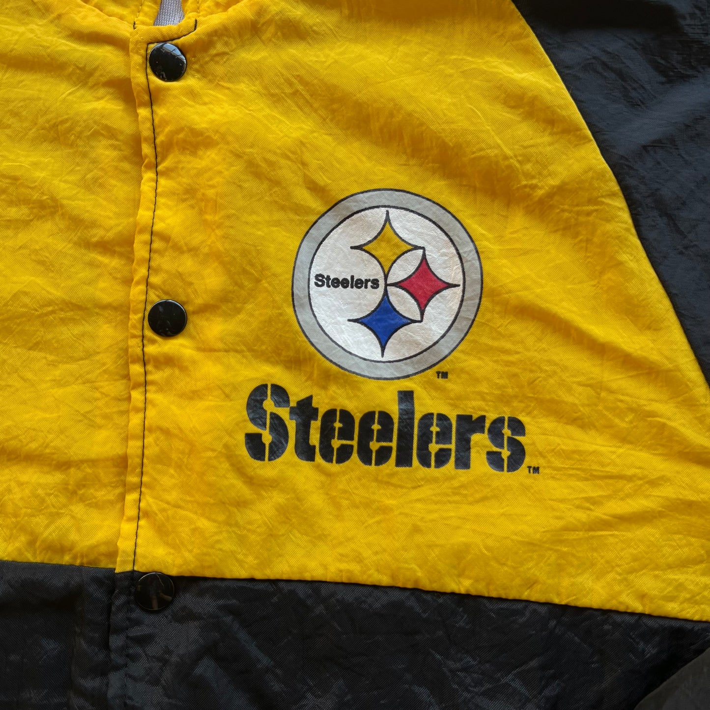 Vintage Steelers Fiberglas Bomber Jacket