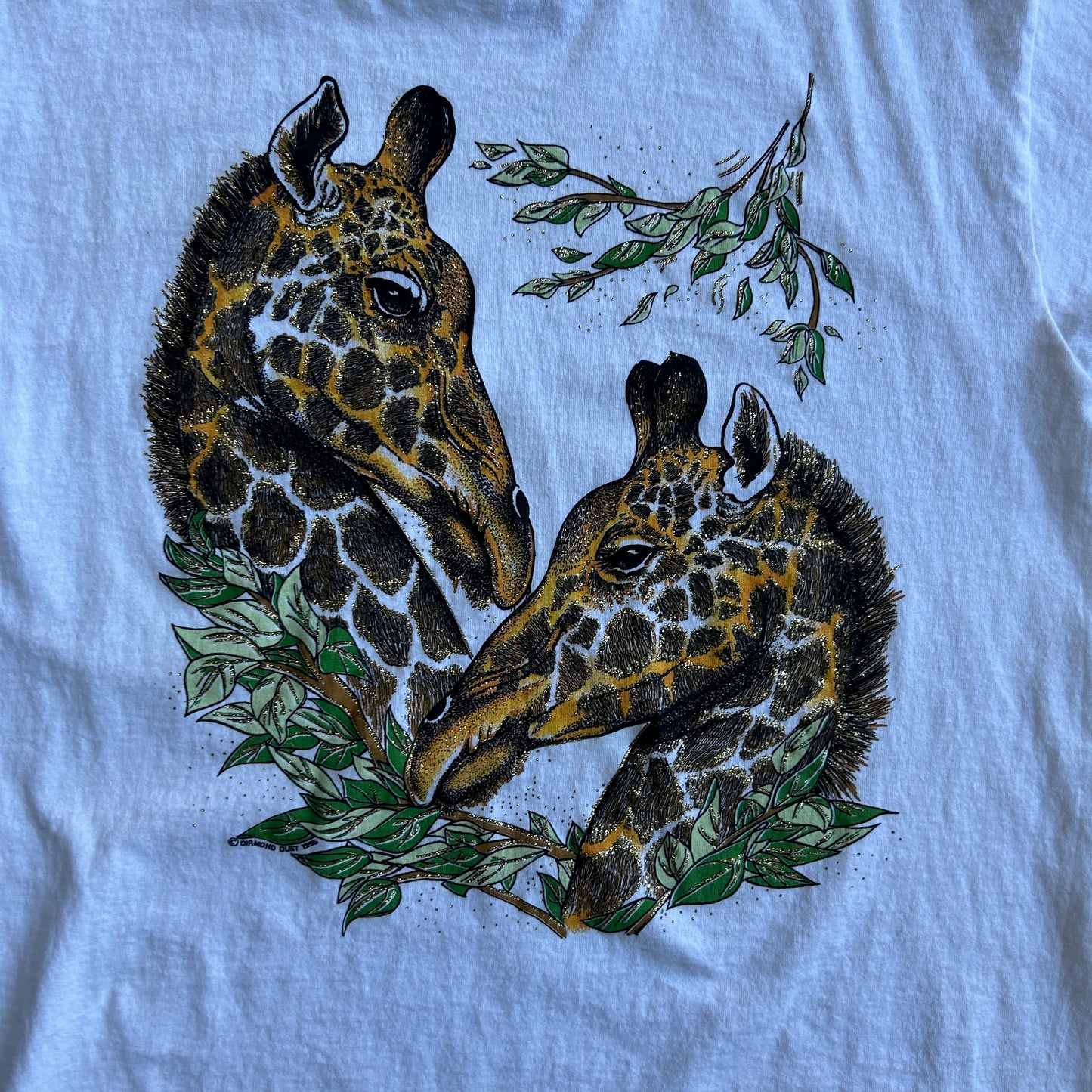 Vintage Diamond Dust Giraffe Tshirt