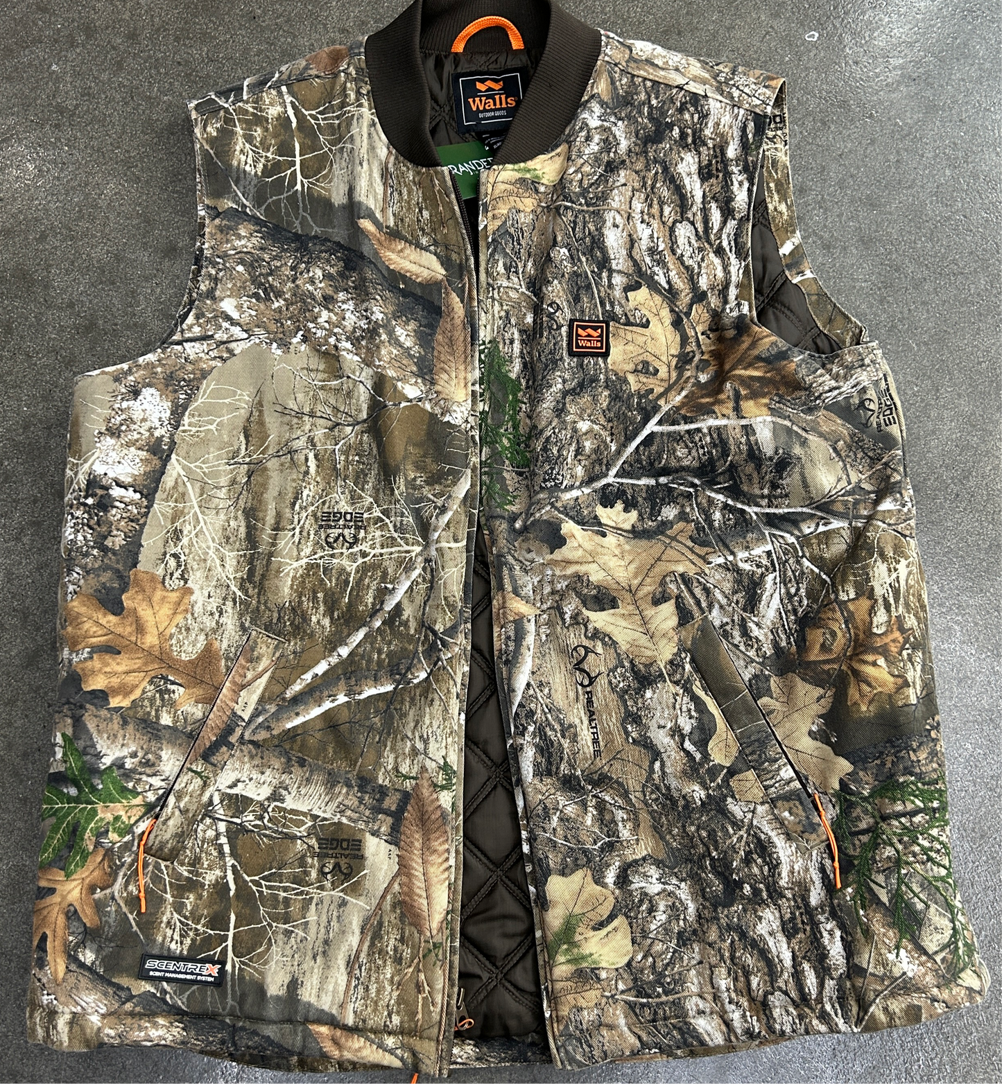 Walls Realtree Camo Vest