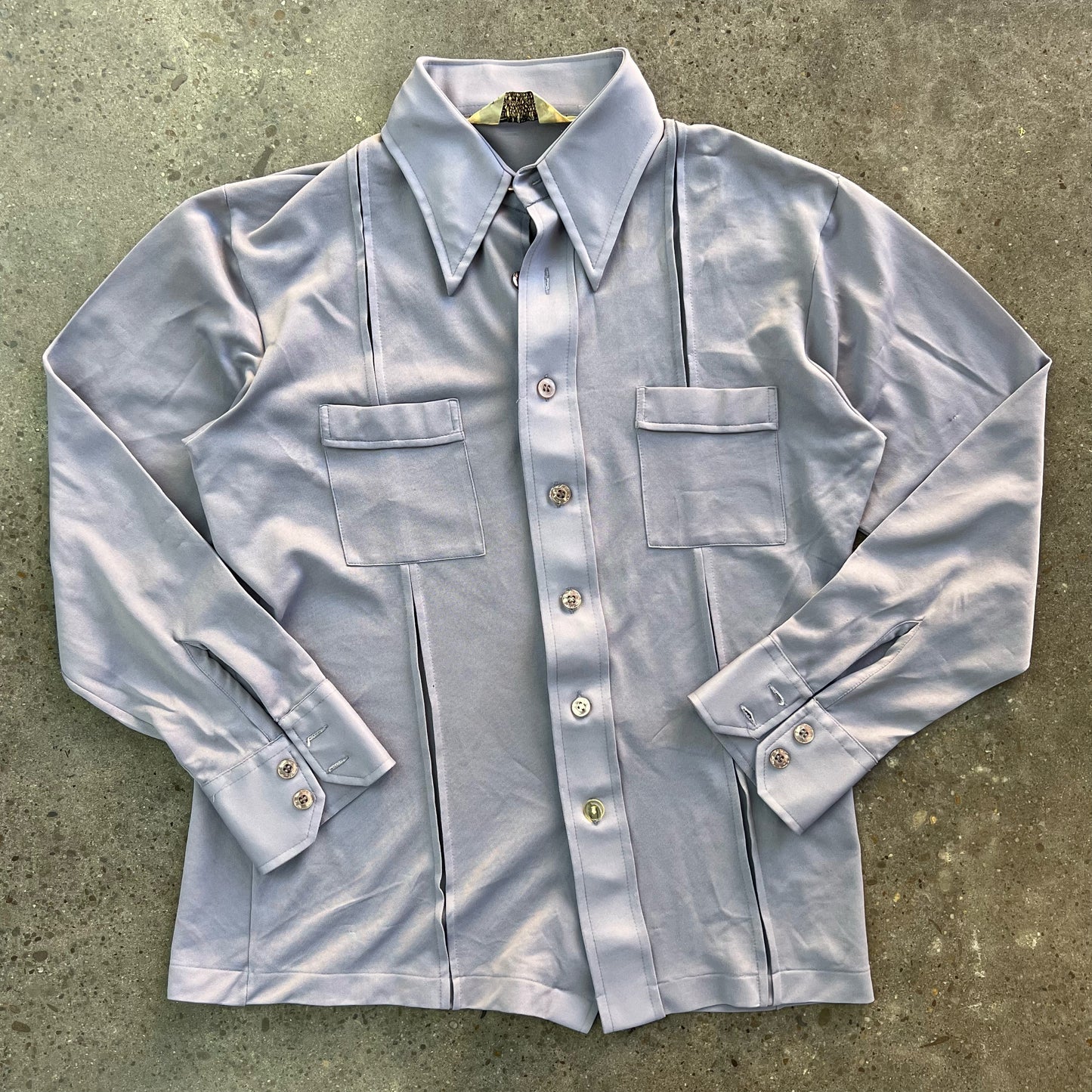 Vintage KMart Polyester Button Up