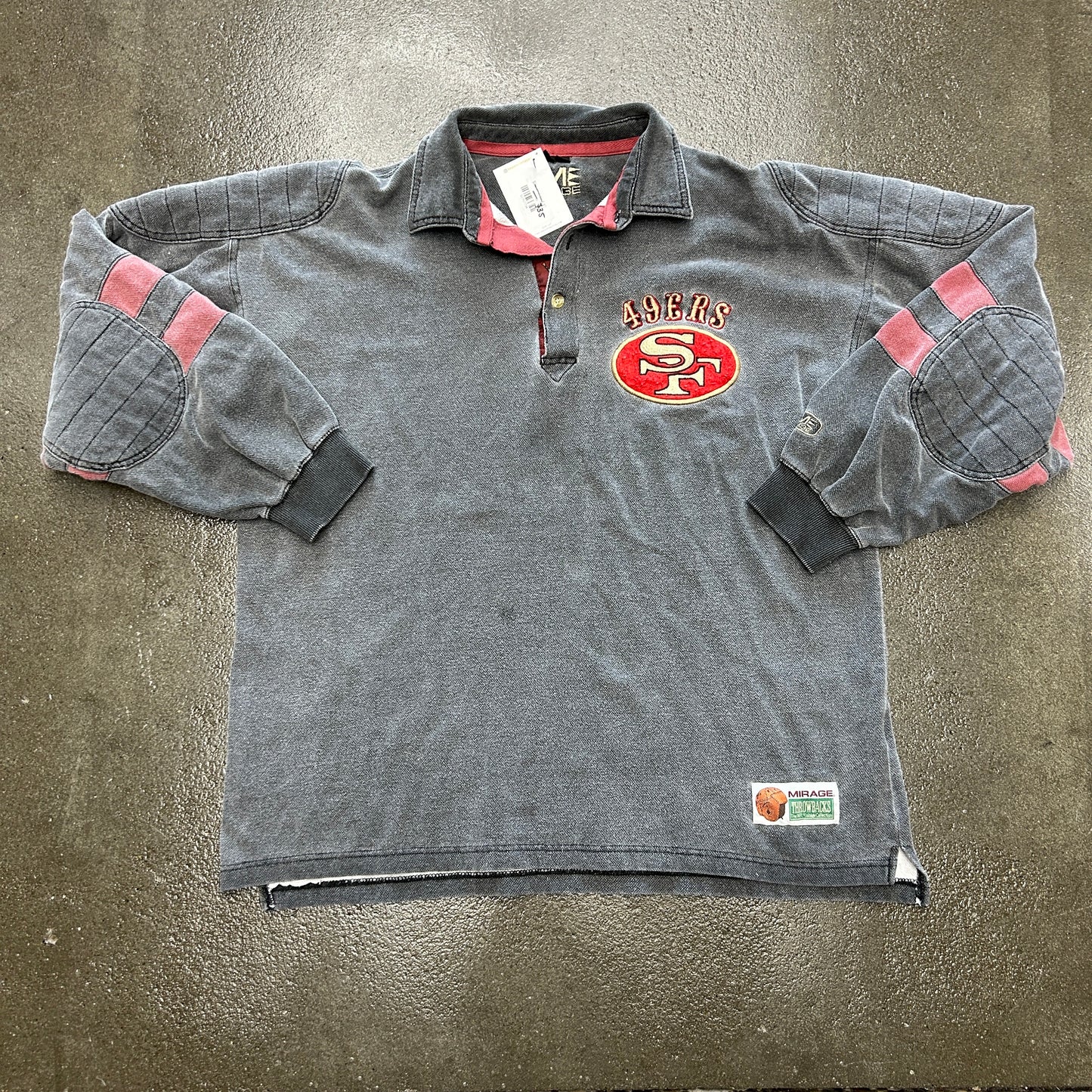 Vintage San Francisco 49ers Long Sleeve Polo
