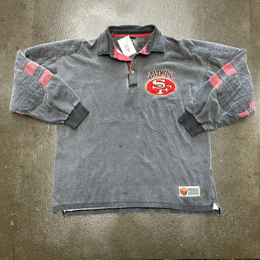 Vintage San Francisco 49ers Long Sleeve Polo