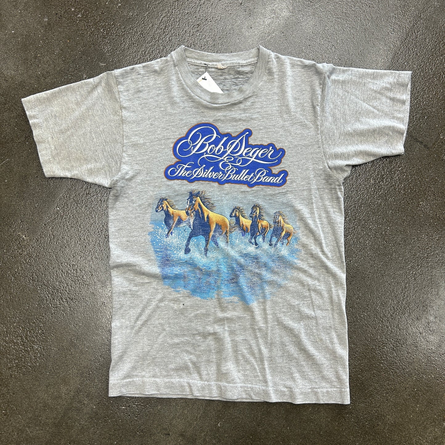 Vintage 1983 Single Stitch Bob Serger Tour Tee