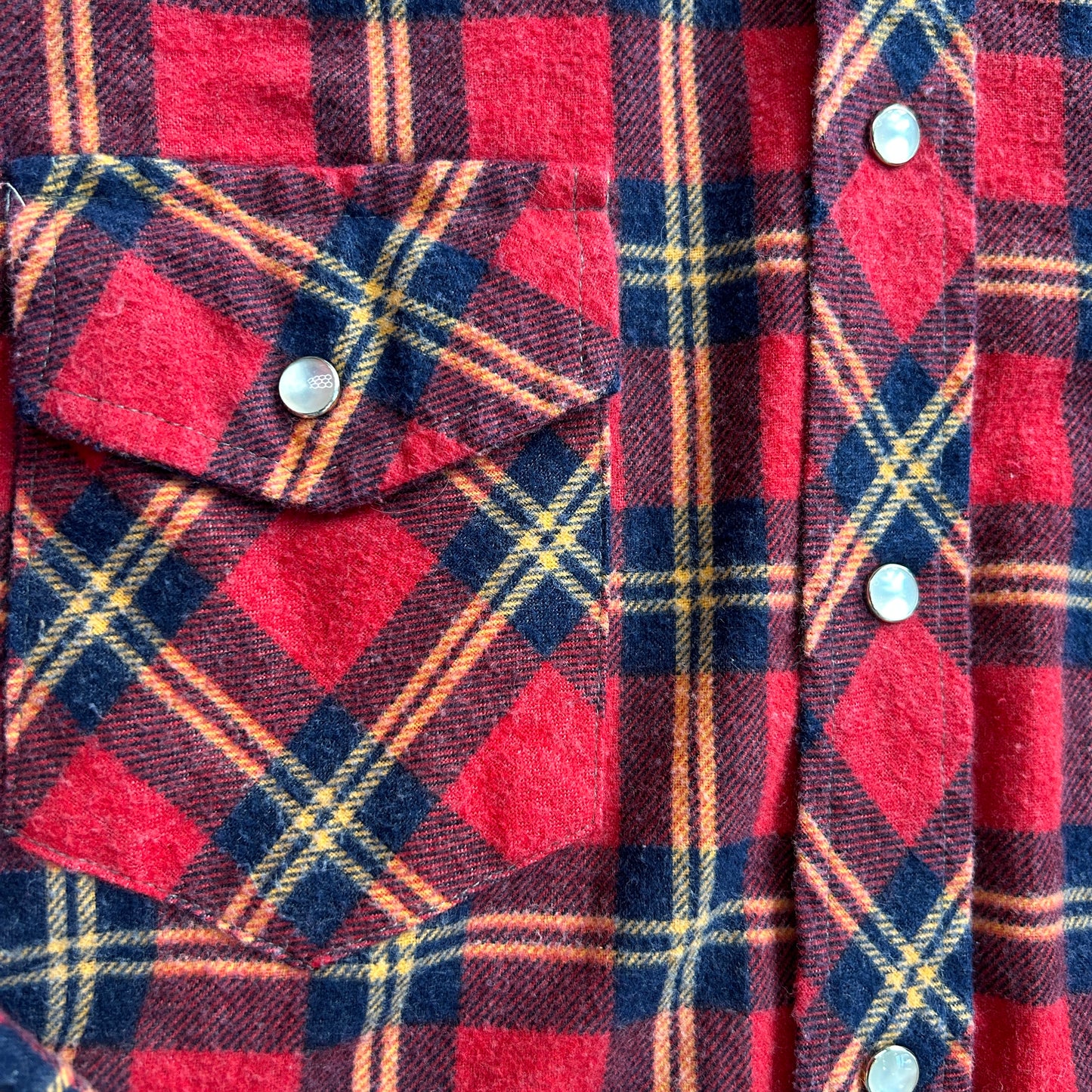 Vintage Spare Time Flannel Button Up