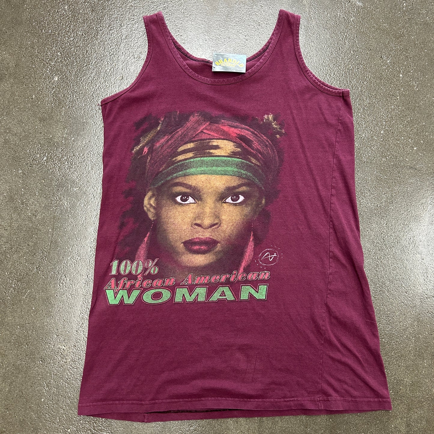 Vintage African American Woman Tank Top