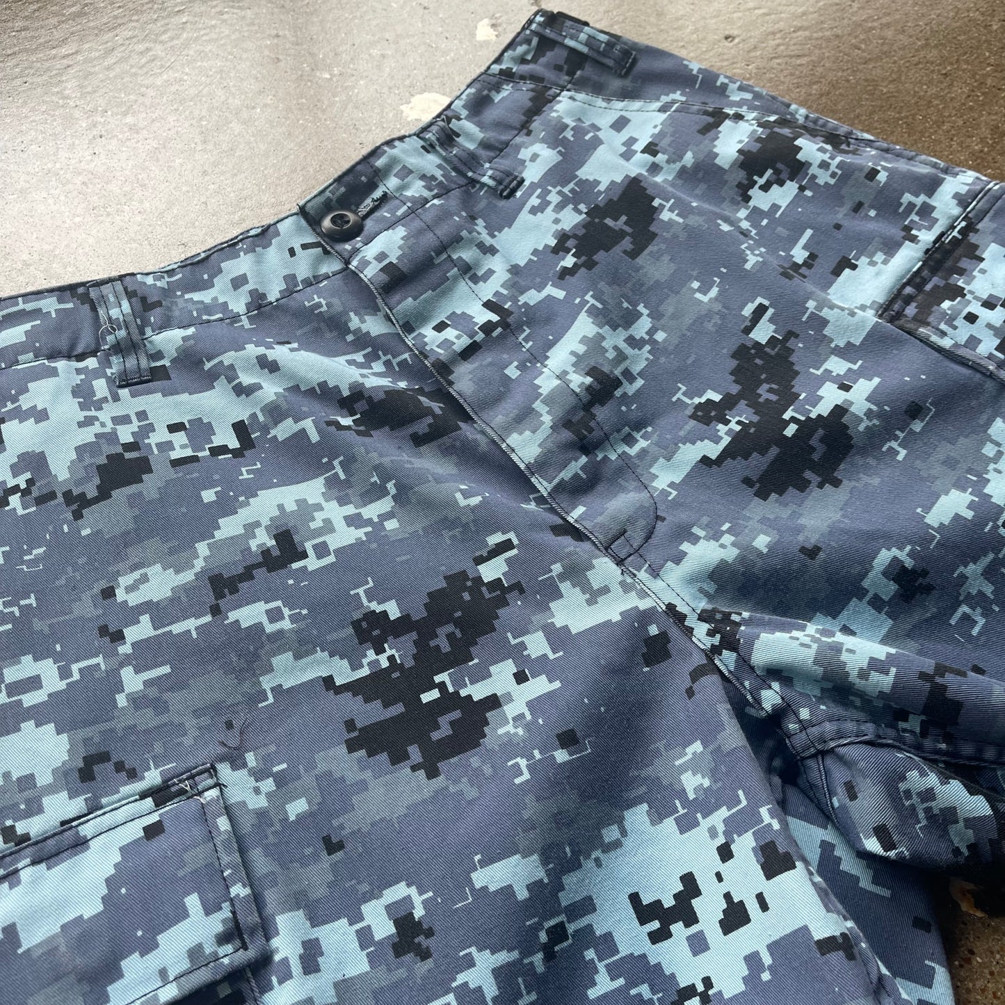 Vintage Camo Cargo Shorts