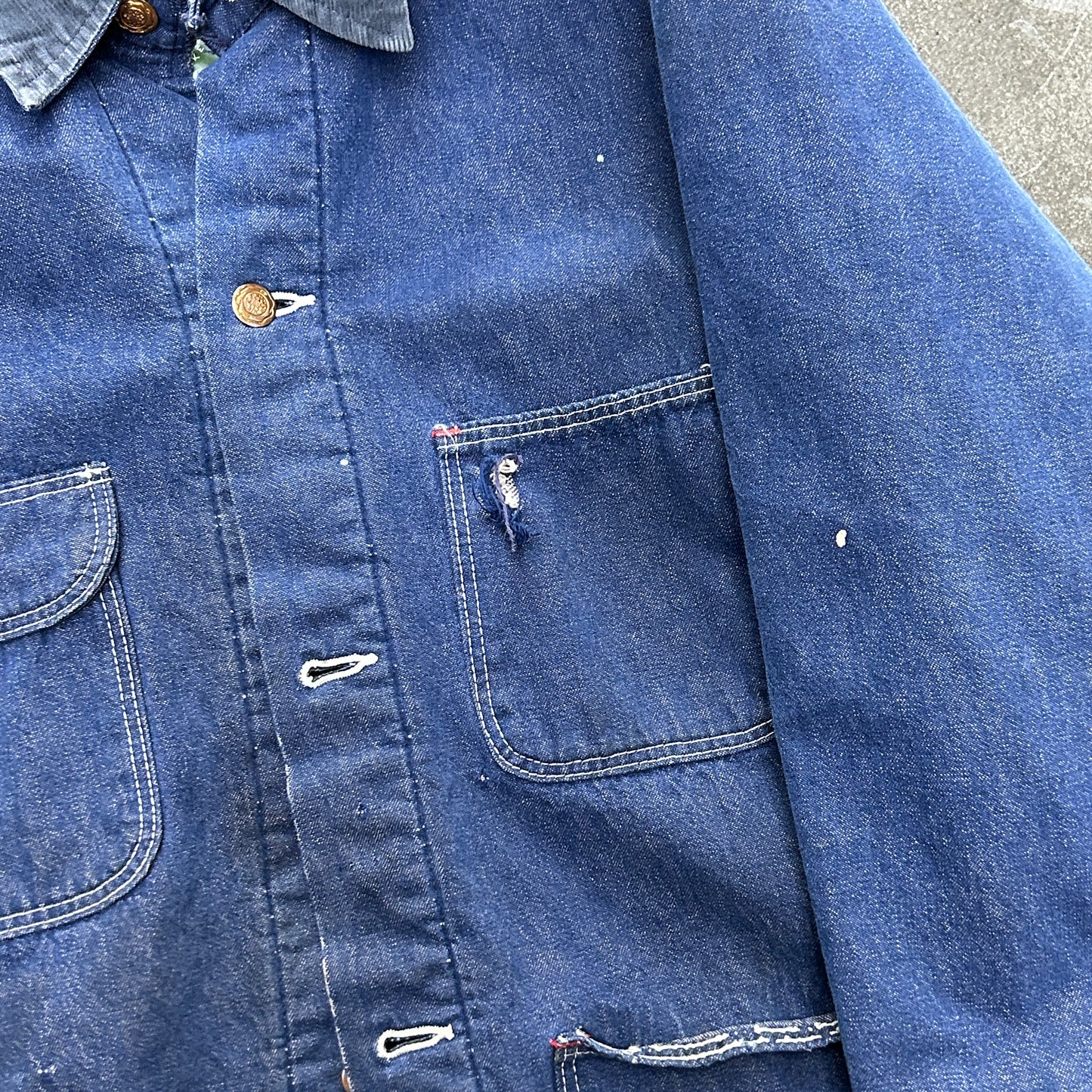 Vintage Wrangler Wool Lined Denim Jacket