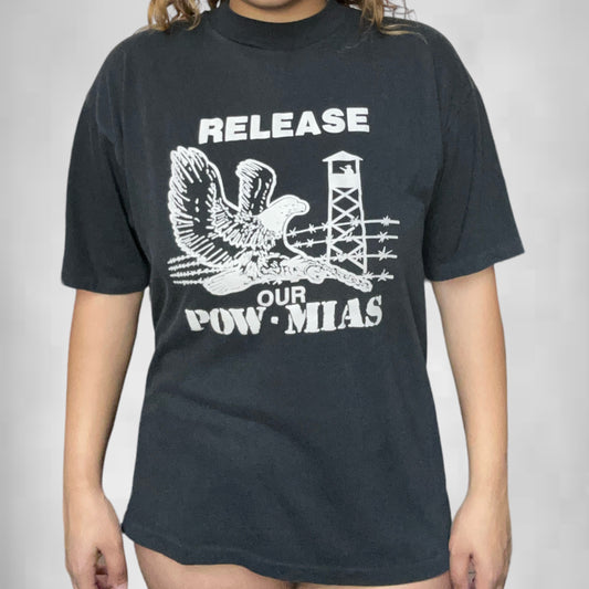 Vintage Pow Mias Tshirt