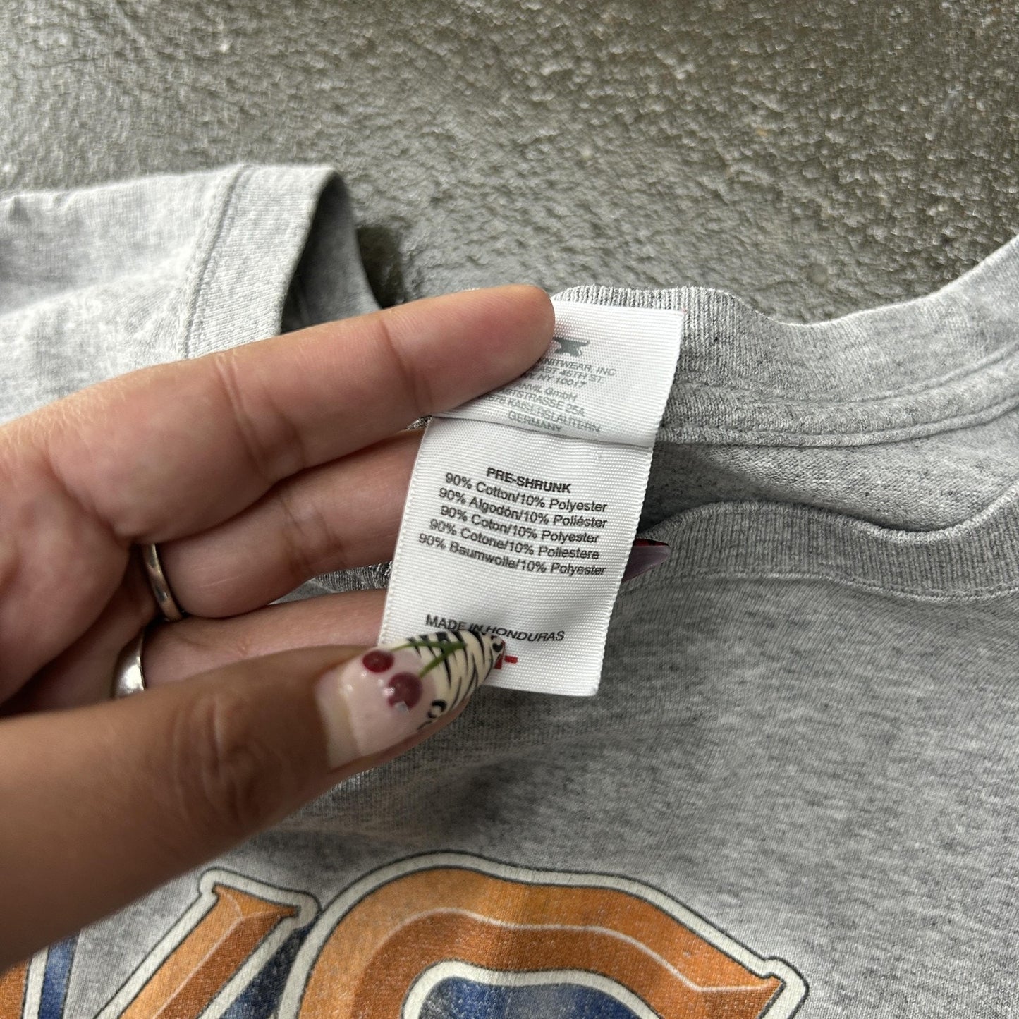 Vintage VSU Virginia State University Trojans Long Sleeve