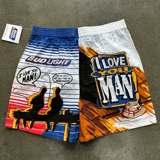 Vintage 1996 Bud Light Beer Shorts