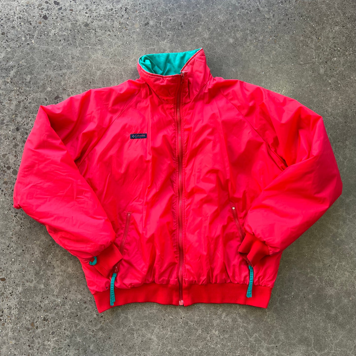 Vintage Reversible Columbia Puffer Jacket