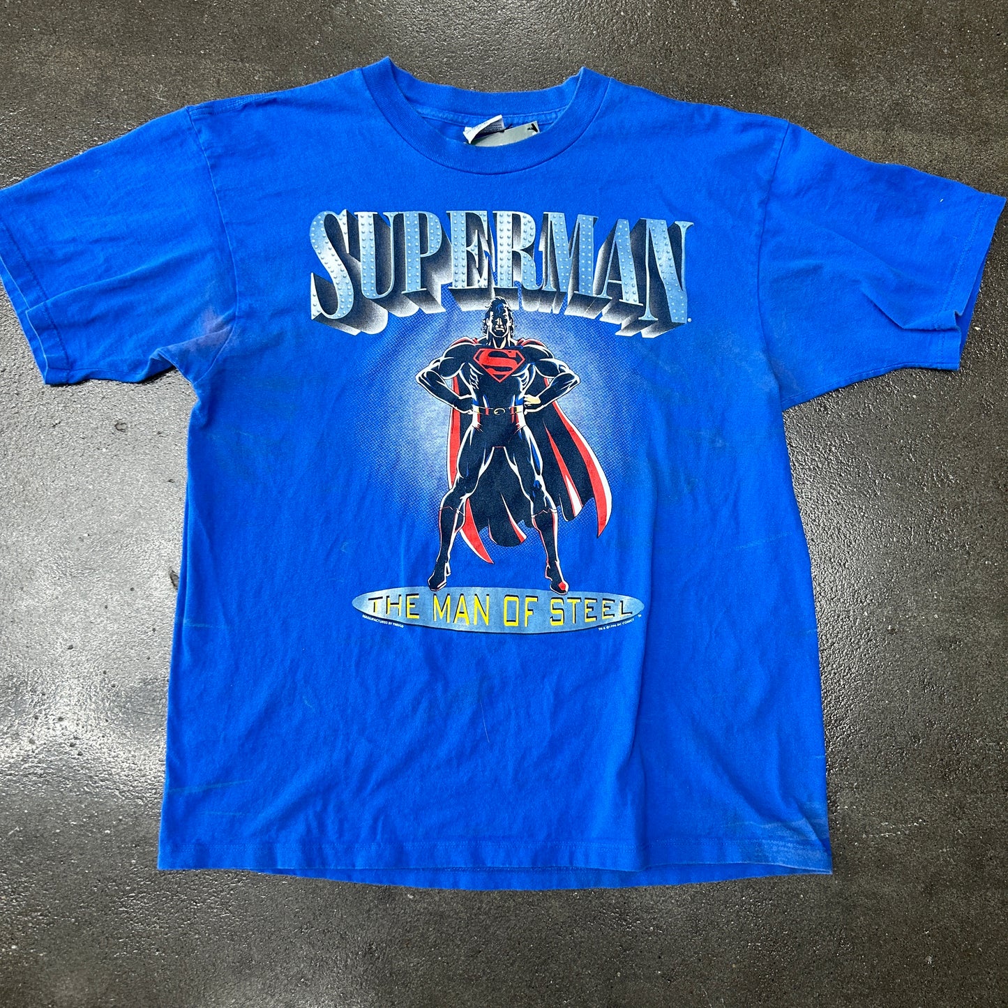 Vintage Superman Man of Steel Tee