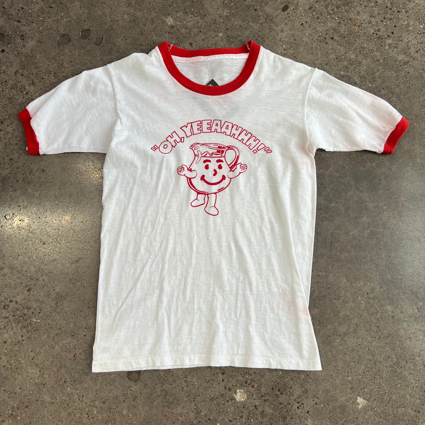 Vintage “OH, YEAAHH” Kool Aid Ringer Tee