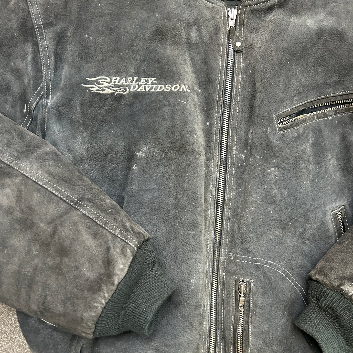 Harley Davidson Suede Jacket