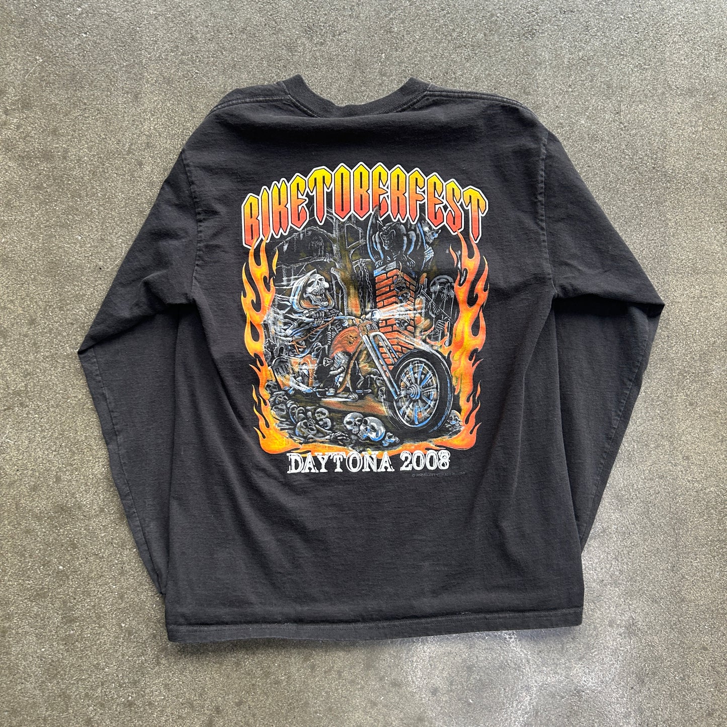 Vintage 2008 Biketoberfest Daytona Long Sleeve