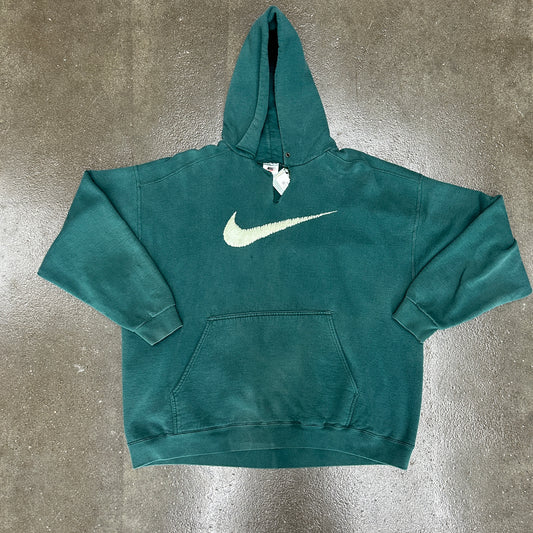 Vintage Nike Center Check Hoodie