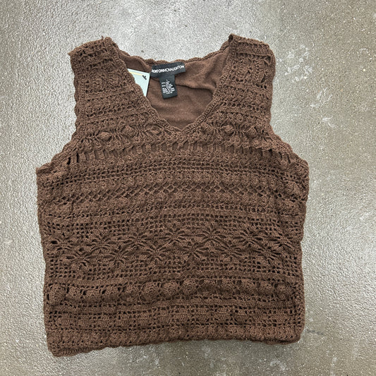 Vintage Norman McNaughton Crochet Tank