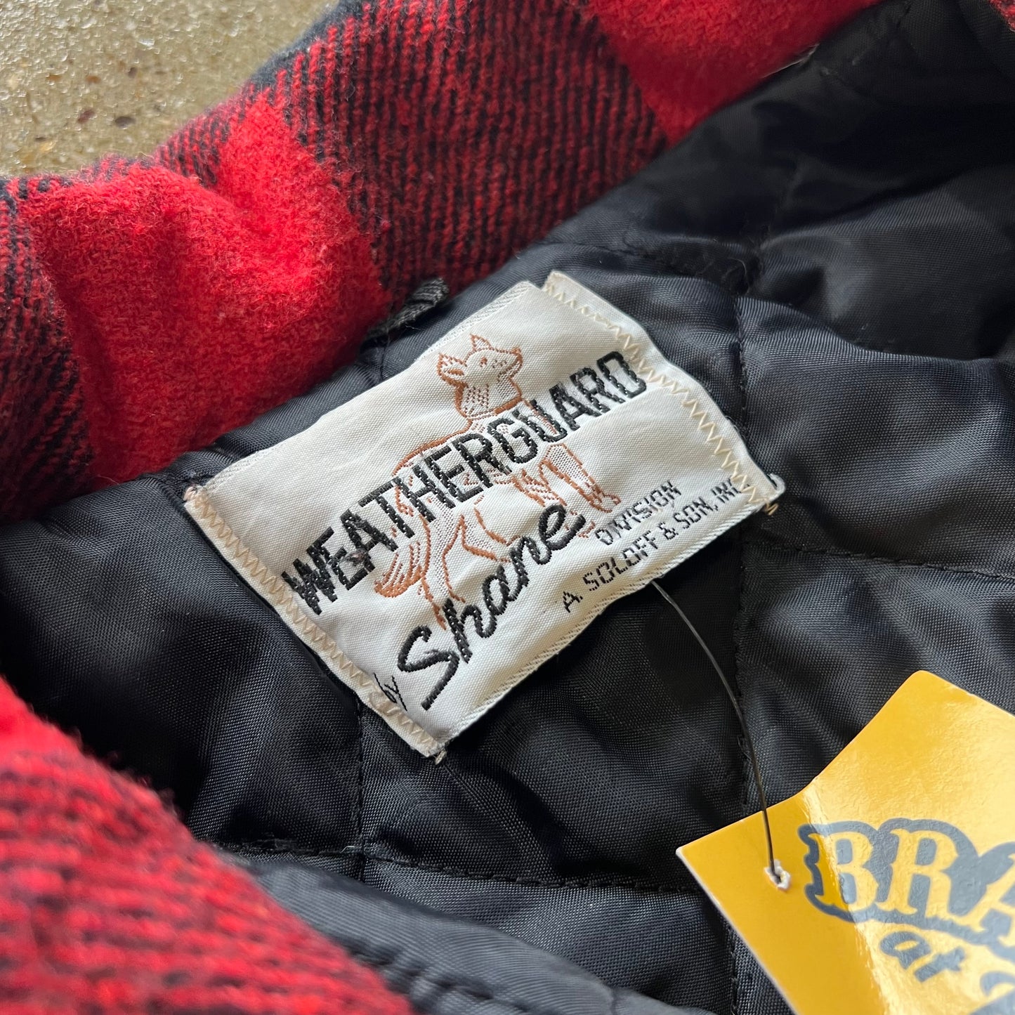 Vintage Weather Guard Flannel Jacket