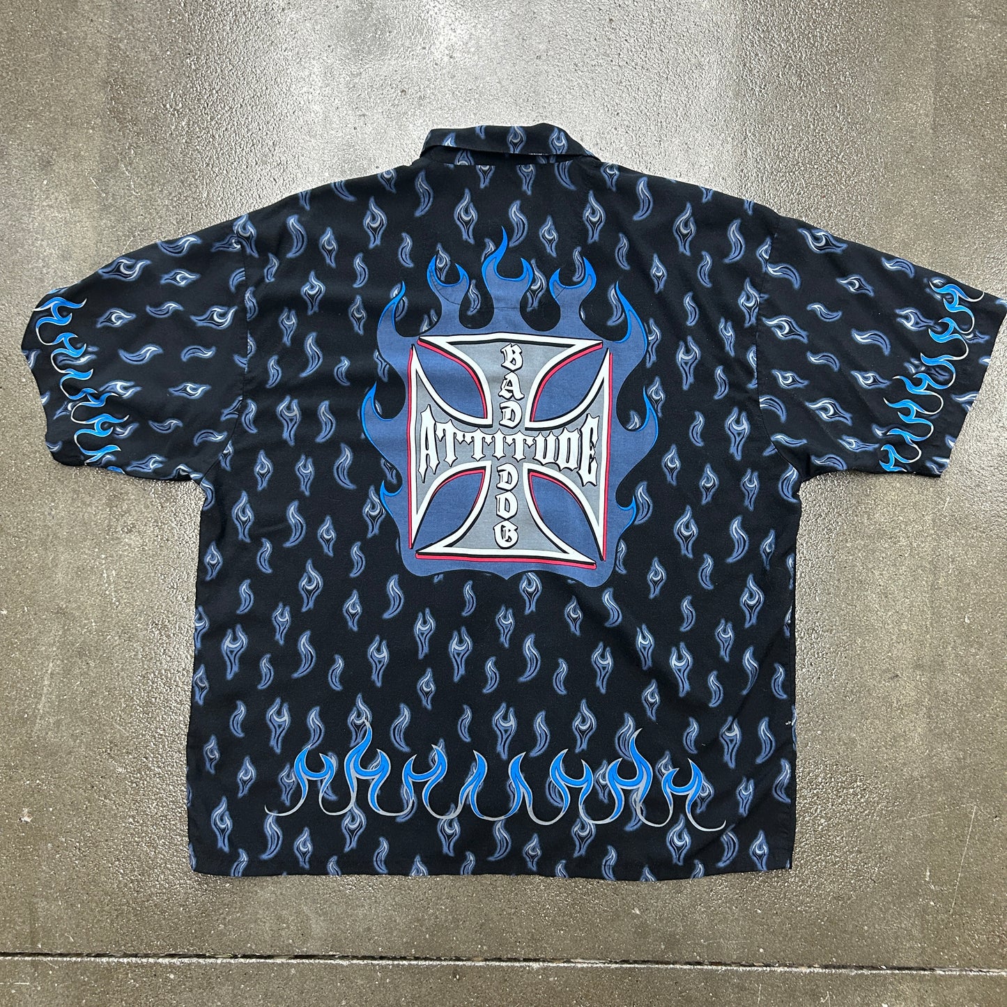 Vintage Bad Attitude Button Up