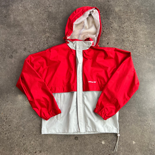 Vintage Adidas Hooded Windbreaker Jacket