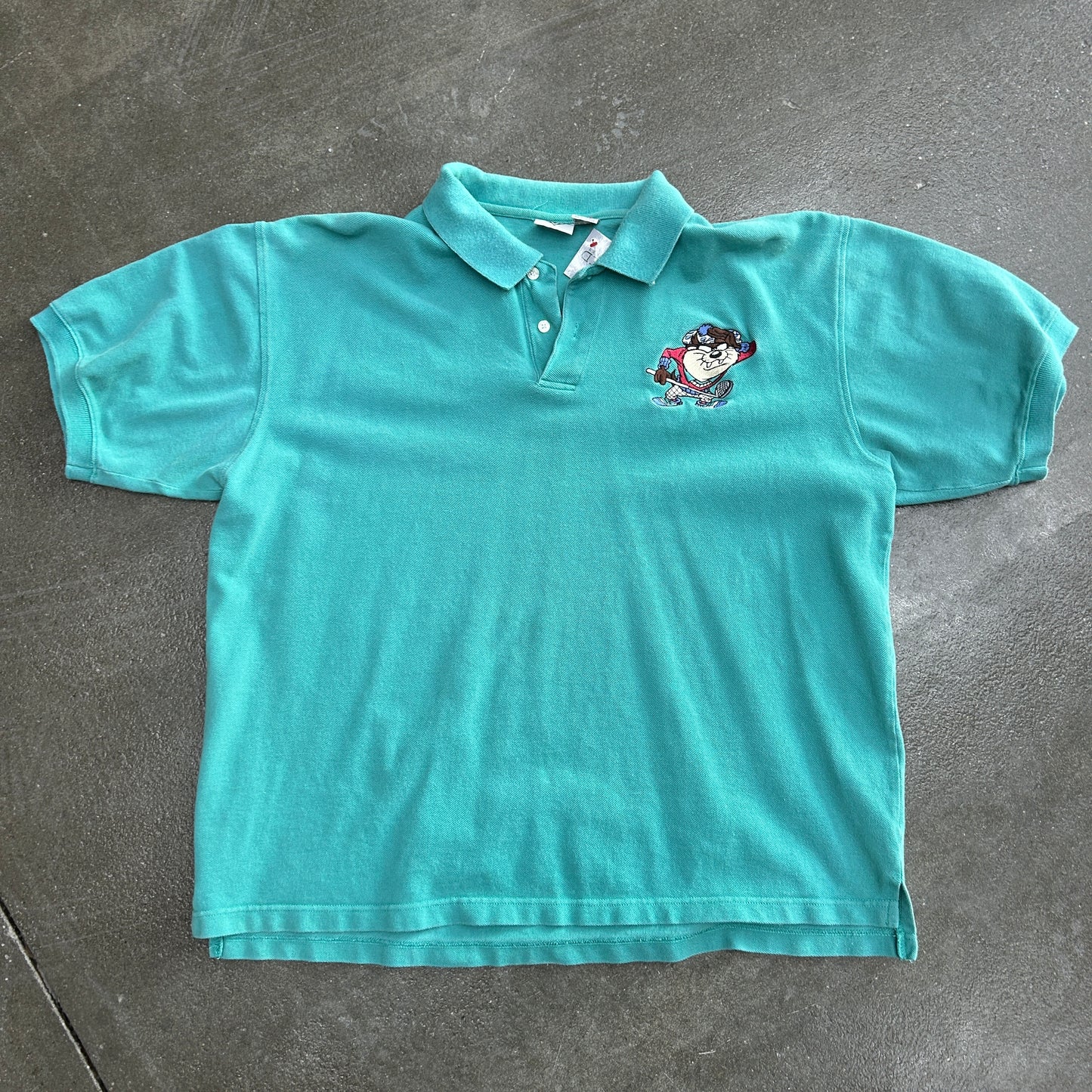 Vintage Taz Looney Tunes Polo Tee