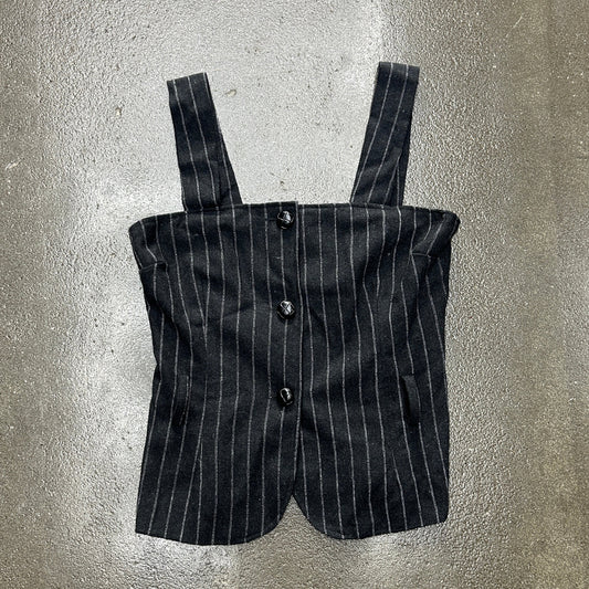 Vintage Pinstripe Wet Seal Tank Top