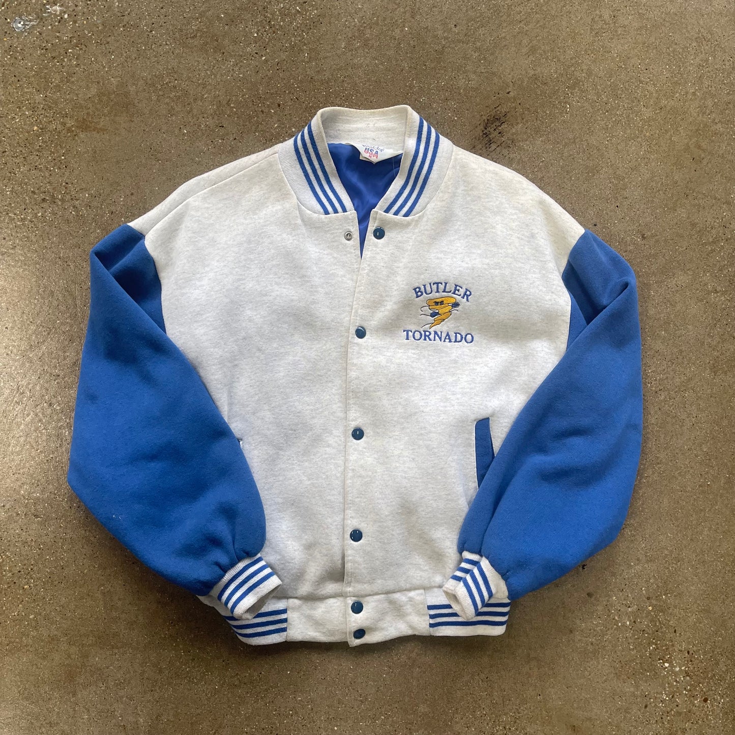 Vintage Butler Tornado Varsity Jacket