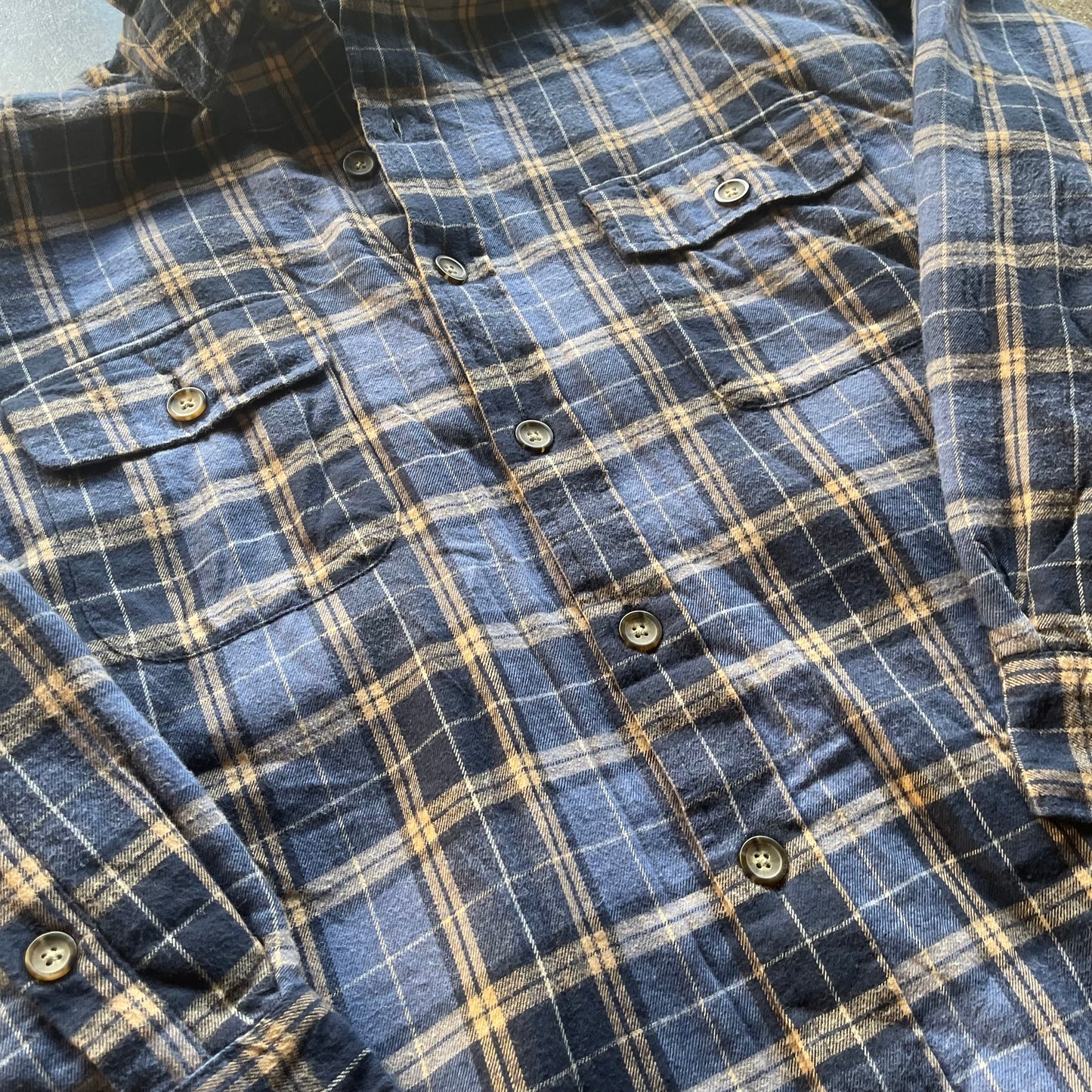 Vintage St Johns Bay Quilted Flannel