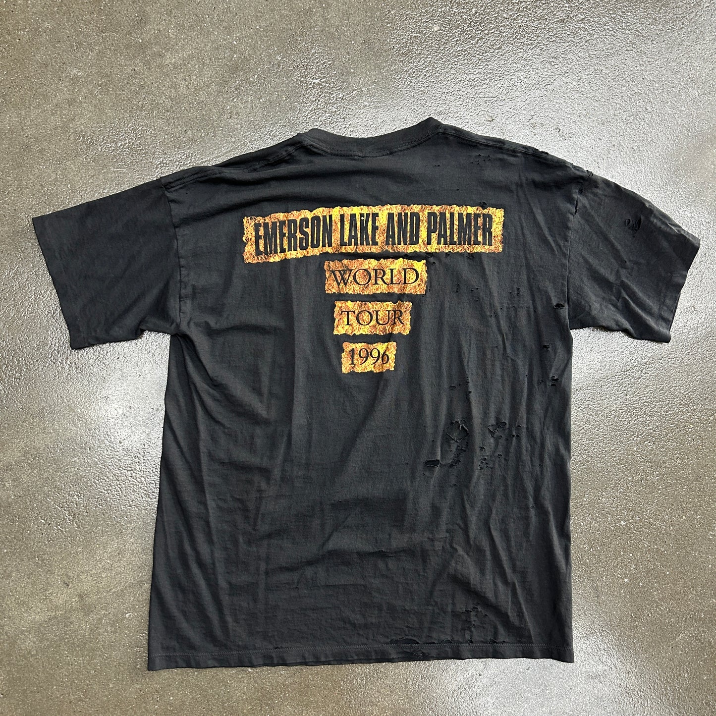 Vintage 1996 Emerson Lake and Palmer Tour Tee