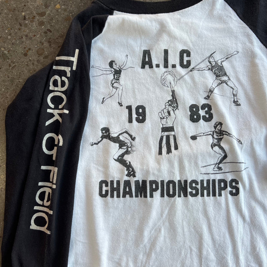 Vintage 1983 Track And Field Tee