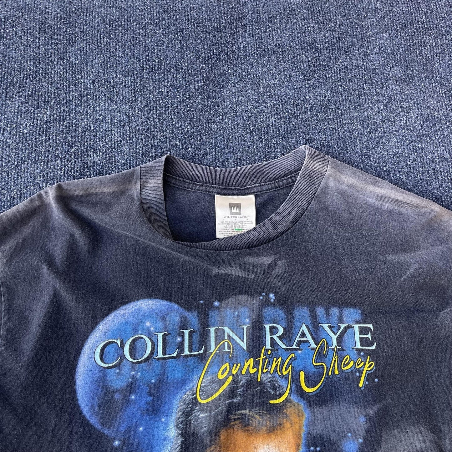 Vintage 90s Collin Raye Country Band Tee