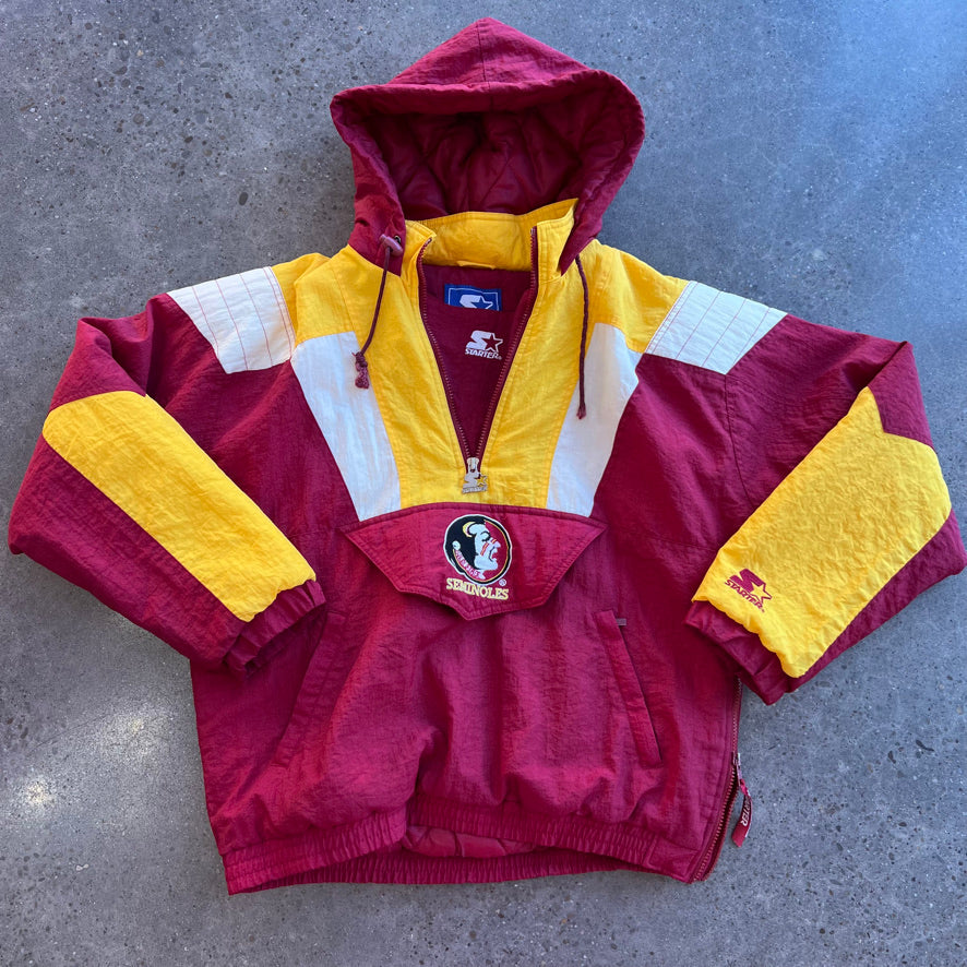 Vintage FSU Seminoles Starter Puffer