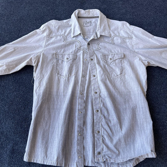 Y2K Rock 47 Wrangler Pearl Snap Shirt