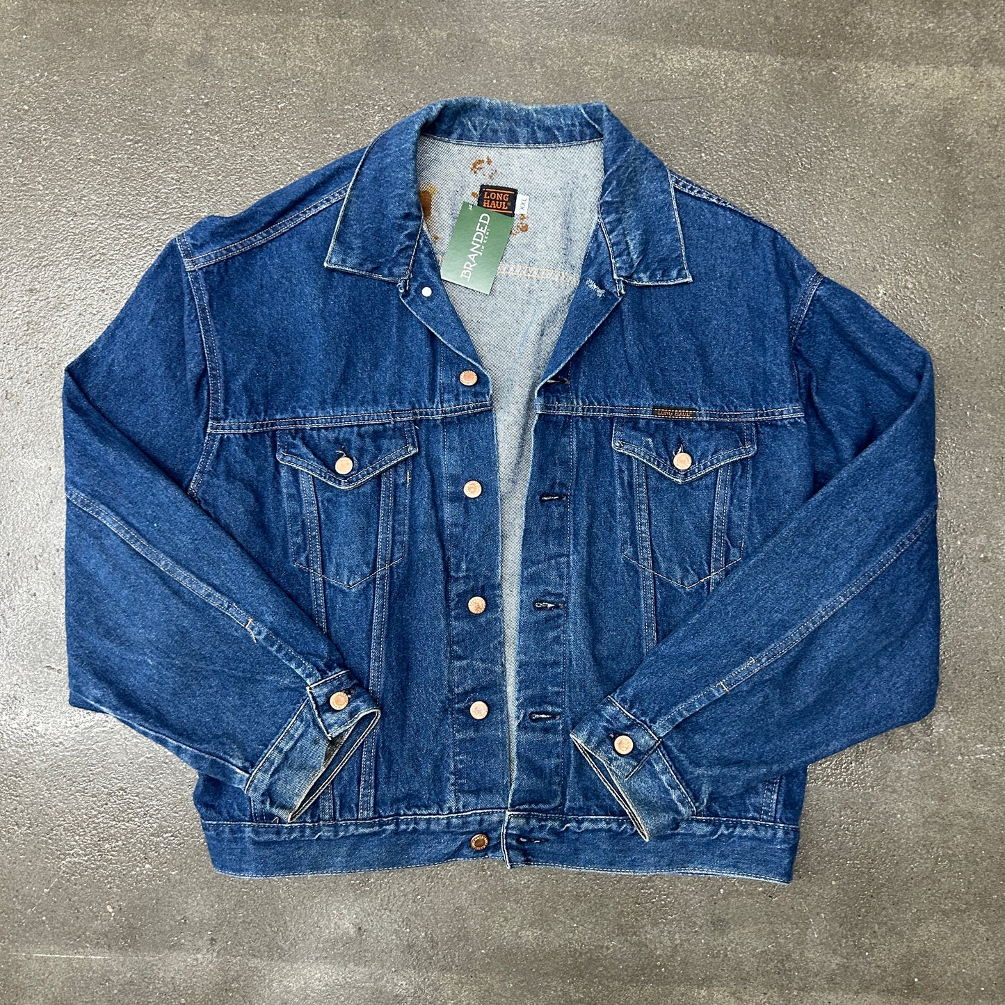 Vintage Long Haul Jean Jacket