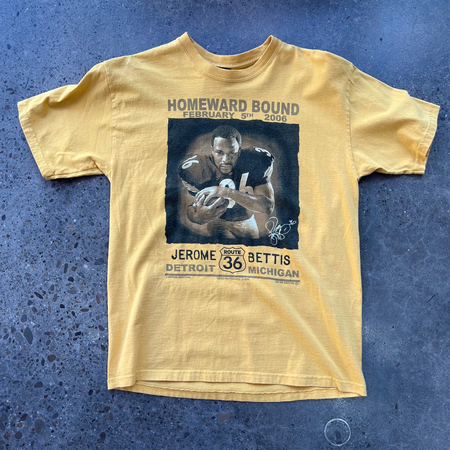 Jerome Bettis 2006 Homeward T-Shirt